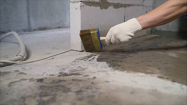 SJ Waterproofing Pros Waterproofing coverage map for Nashville, IN and surrounding area